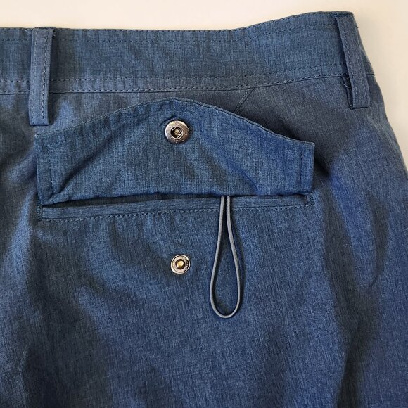 LINKSOUL Men's Navy Blue Boardwalker Hybrid Performance Shorts sz 40 - Picture 4 of 10